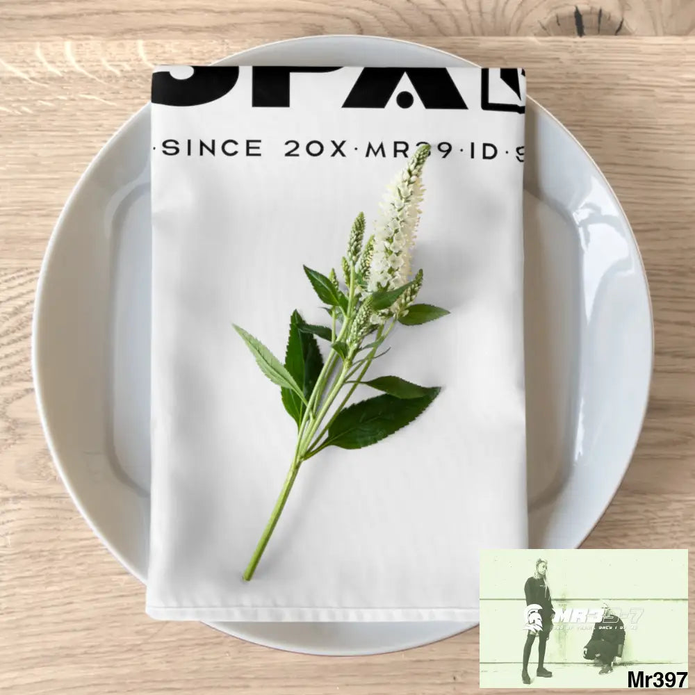 A1-Sparta Napkins 4-piece set / White / 19’’ × 19’’ Accessories