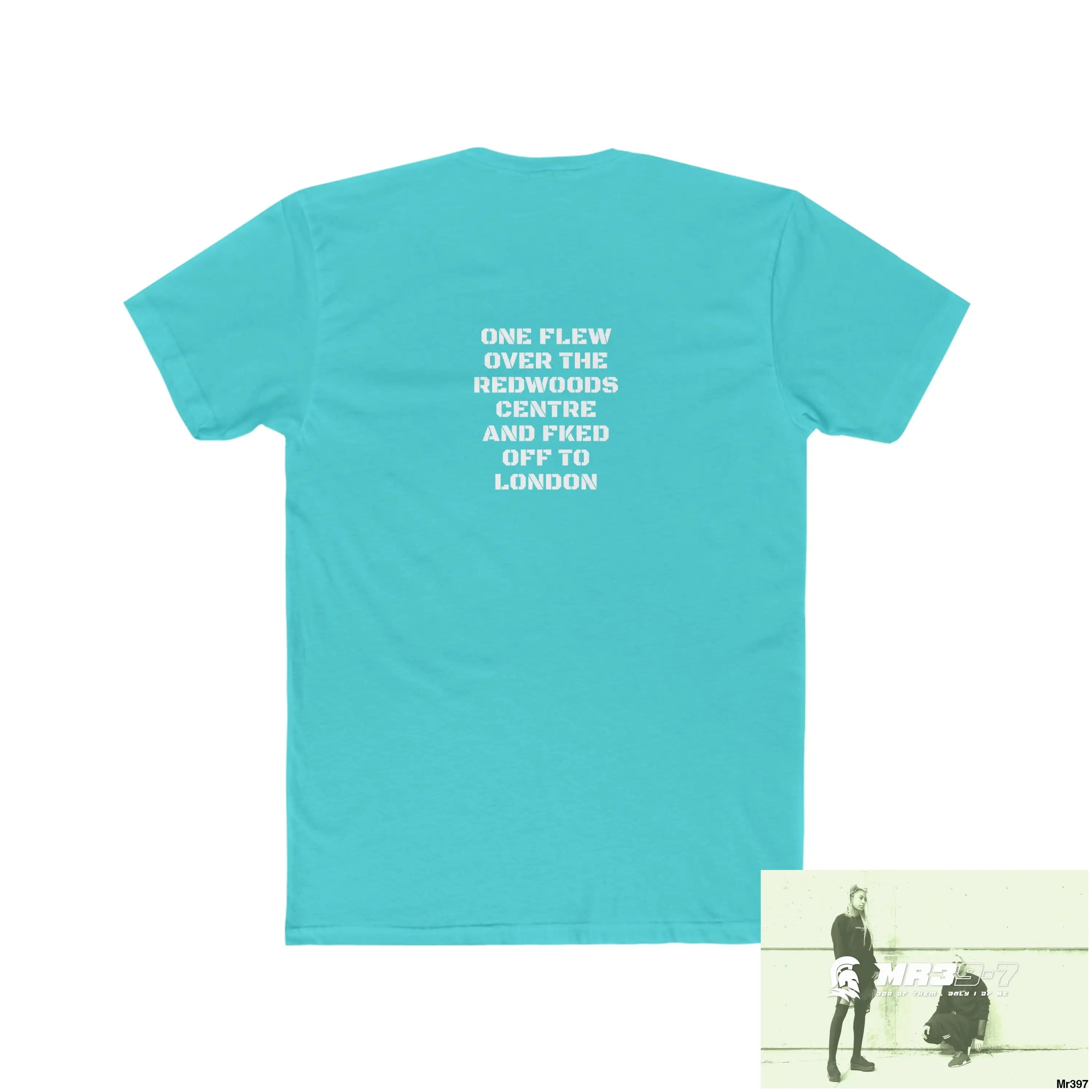 A1-Sparta One flew over the Redwoods Centre - Men’s Cotton Crew Tee T-Shirt