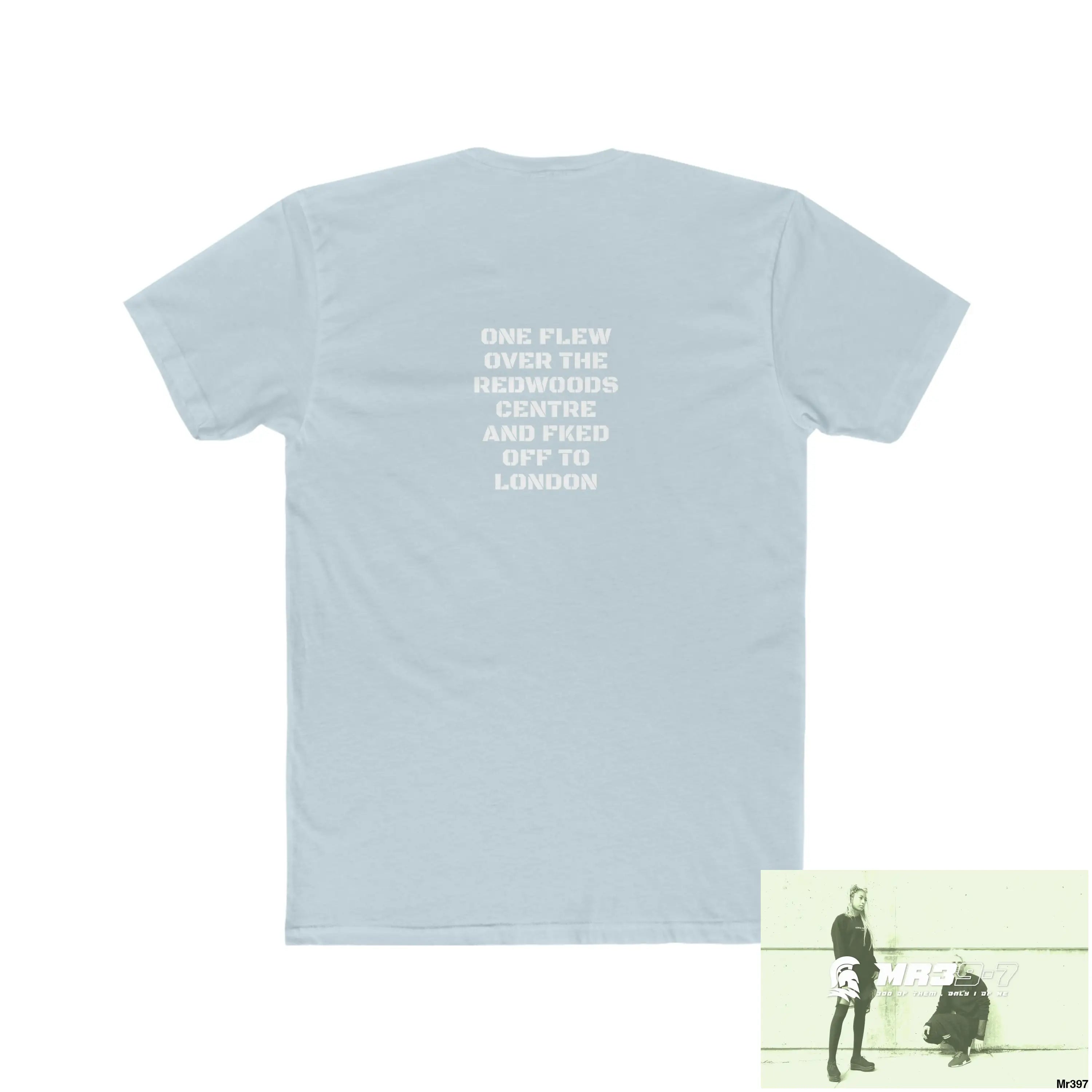 A1-Sparta One flew over the Redwoods Centre - Men’s Cotton Crew Tee T-Shirt