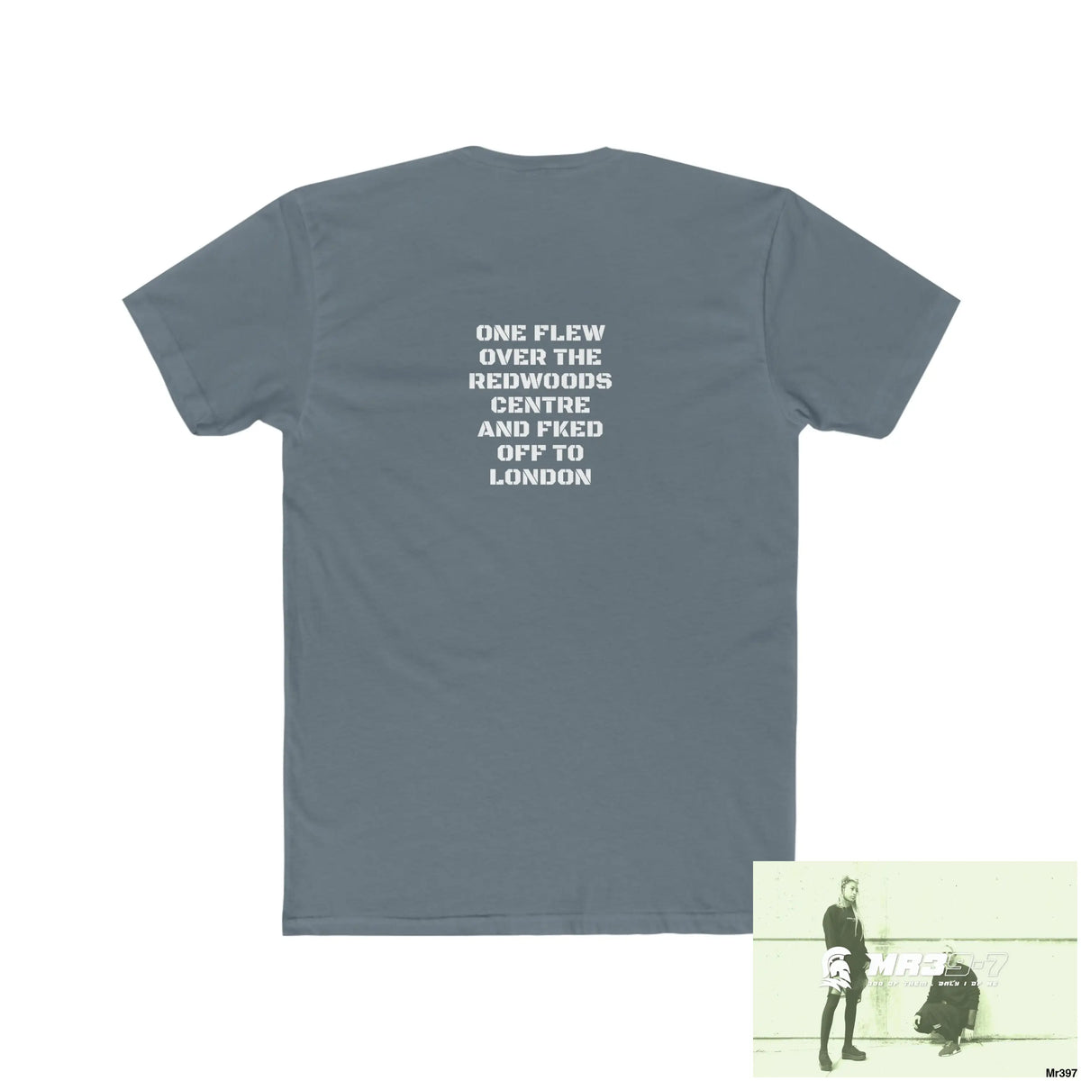 A1-Sparta One flew over the Redwoods Centre - Men’s Cotton Crew Tee T-Shirt