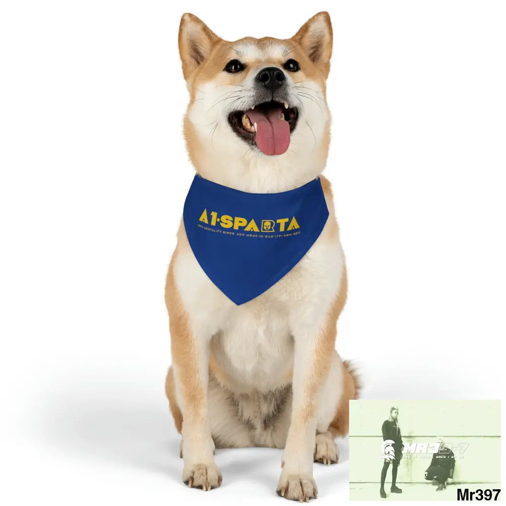 A1--Sparta Pet Bandana Collar Pets