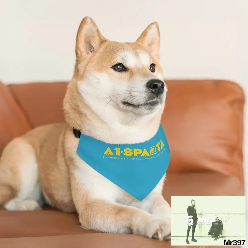 A1--Sparta Pet Bandana Collar Pets