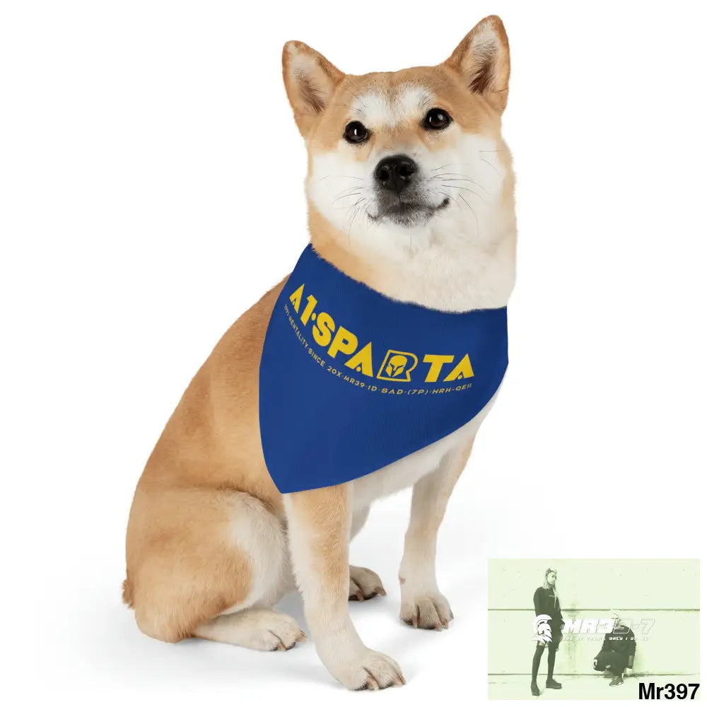 A1--Sparta Pet Bandana Collar Pets