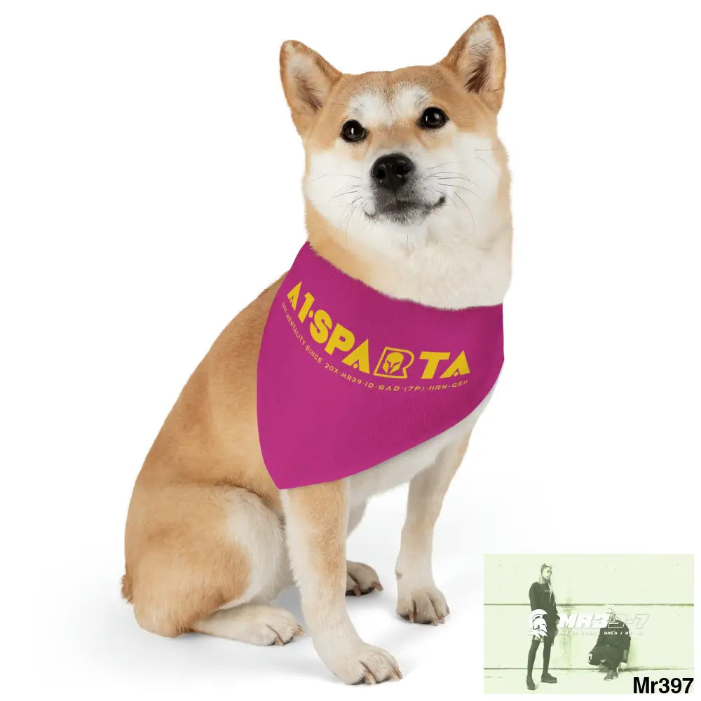 A1--Sparta Pet Bandana Collar Pets