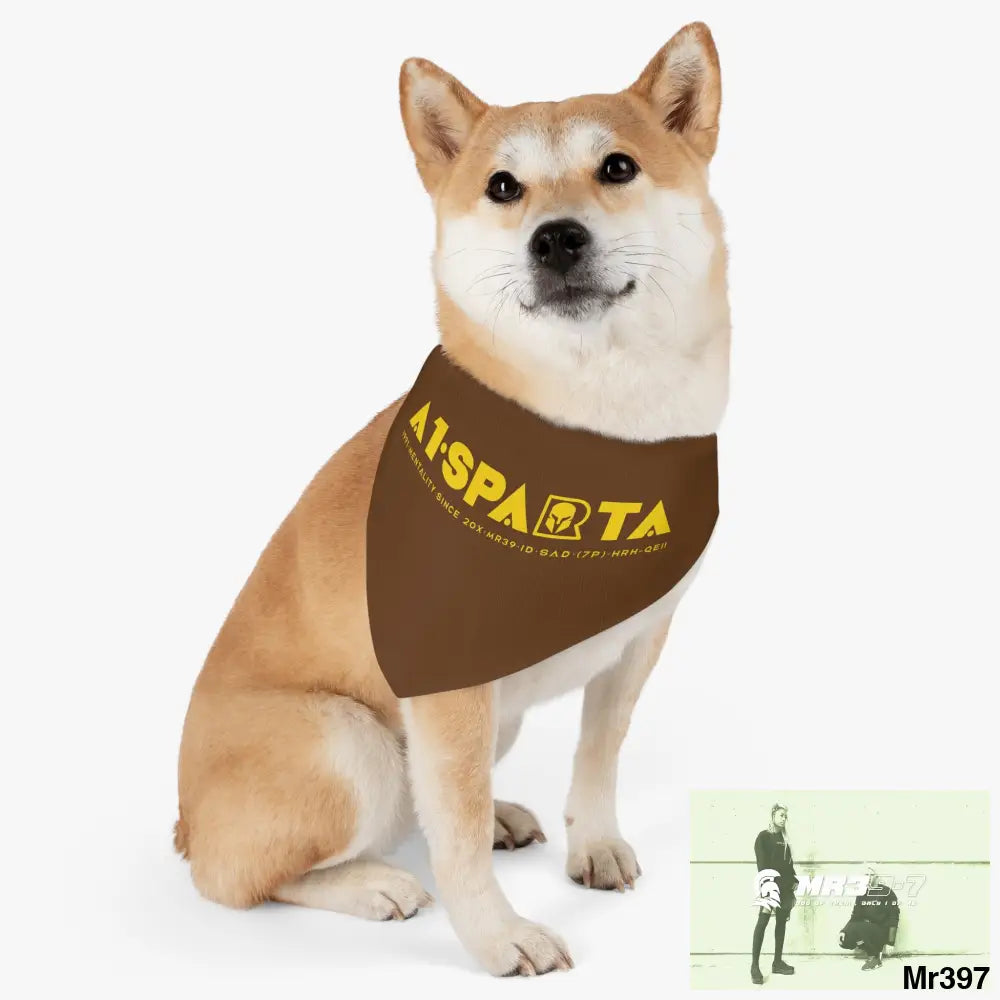 A1--Sparta Pet Bandana Collar Pets