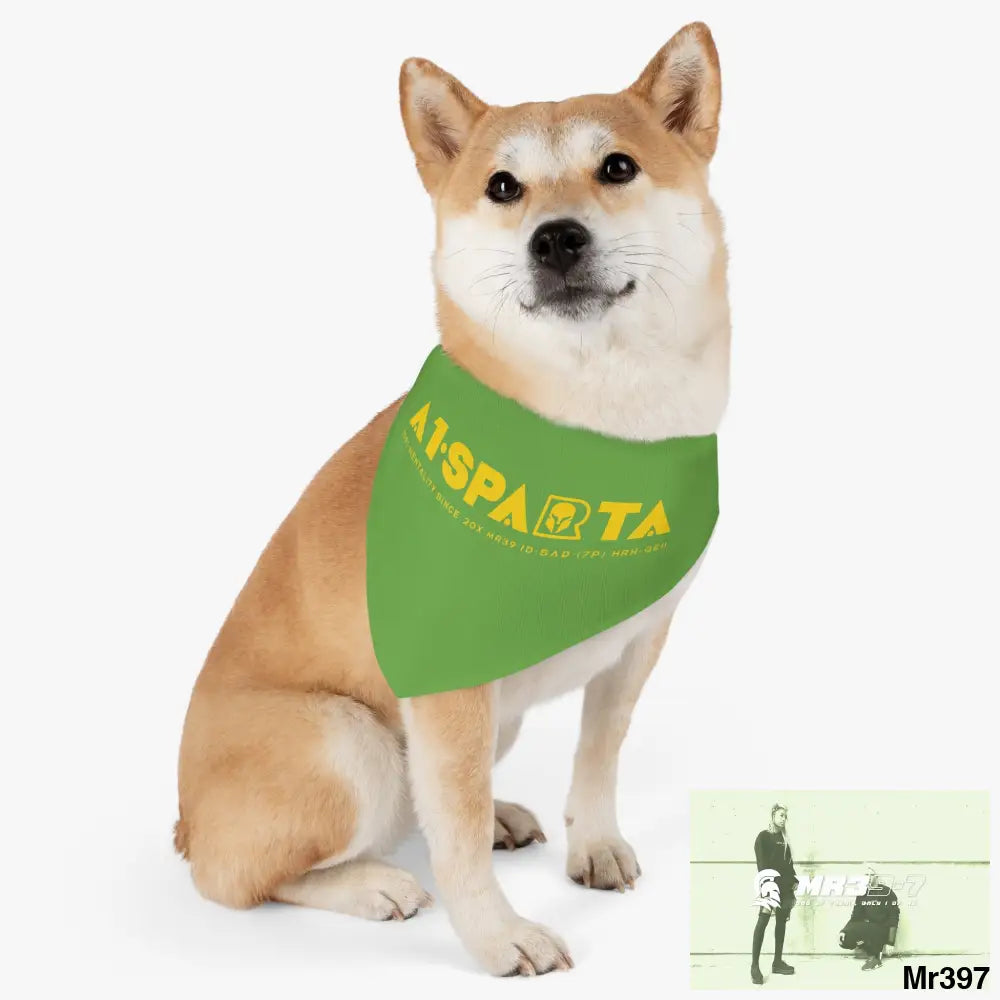 A1--Sparta Pet Bandana Collar Pets