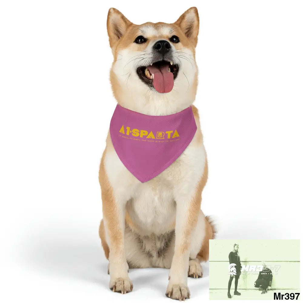 A1--Sparta Pet Bandana Collar Pets
