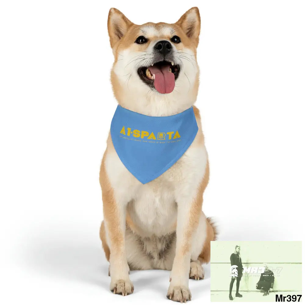 A1--Sparta Pet Bandana Collar Pets