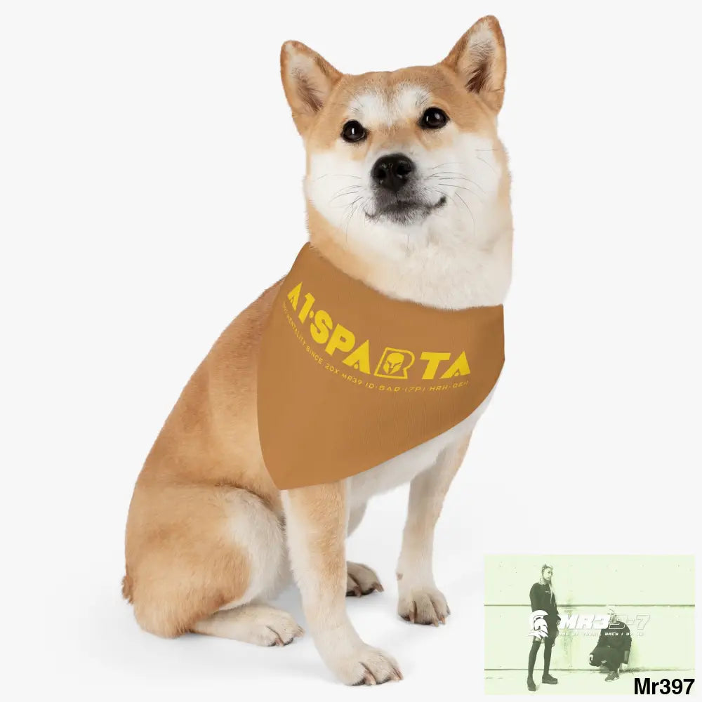 A1--Sparta Pet Bandana Collar Pets