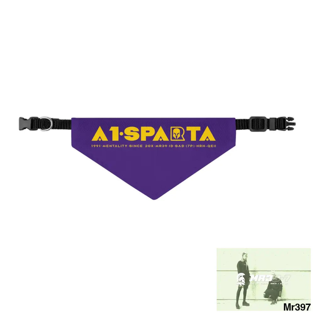 A1--Sparta Pet Bandana Collar S Pets
