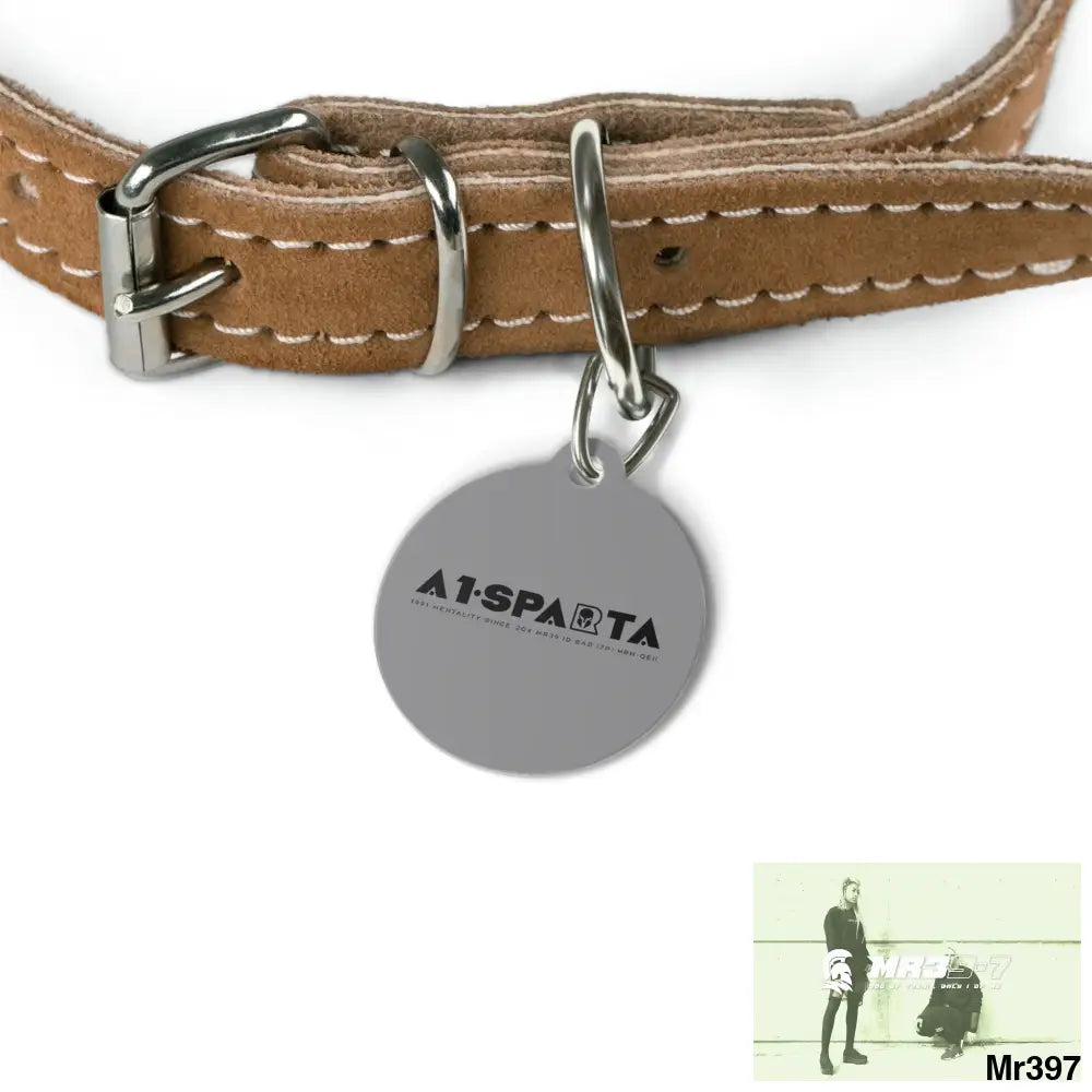 A1-Sparta Pet Tag 1’’ Pets