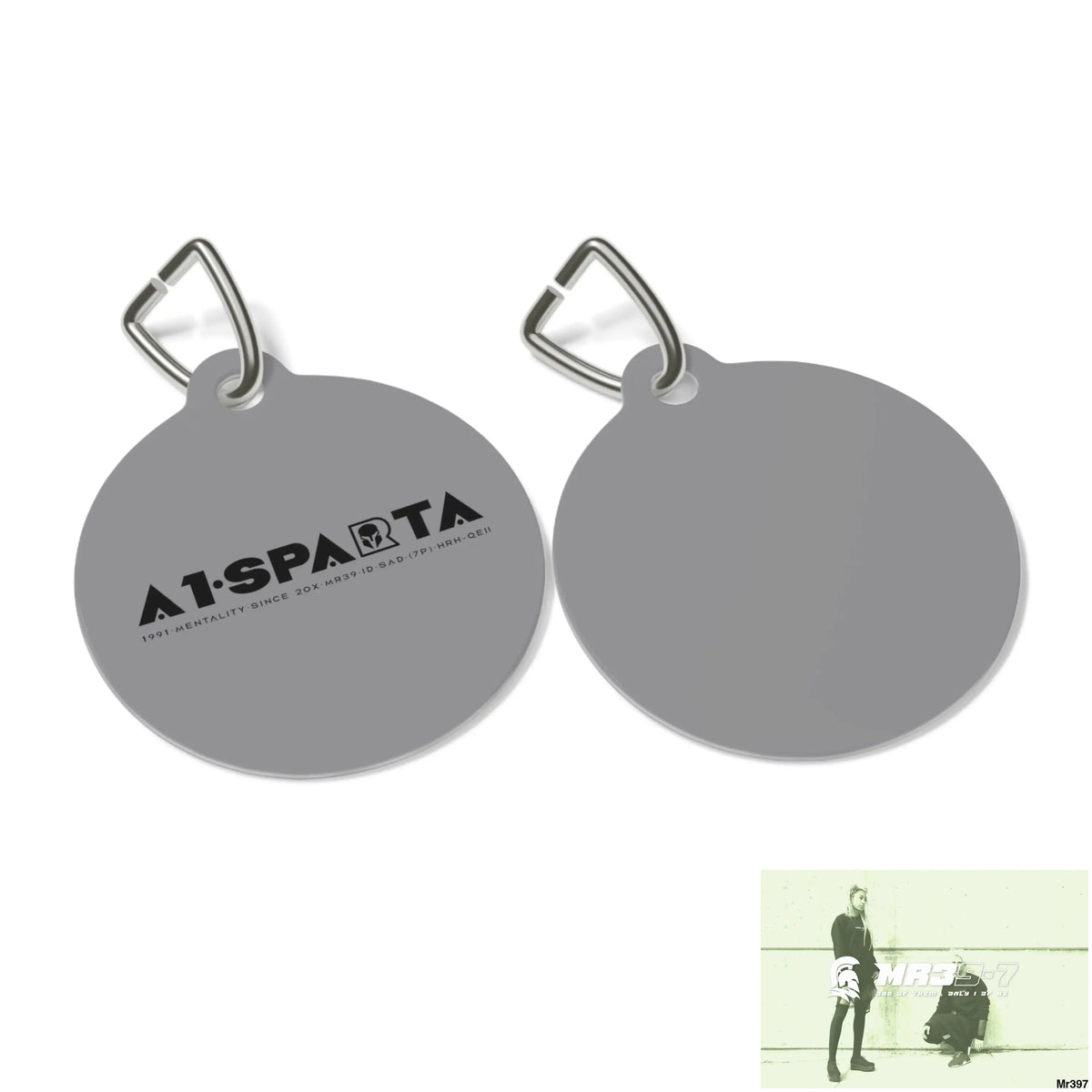 A1-Sparta Pet Tag 1’’ Pets