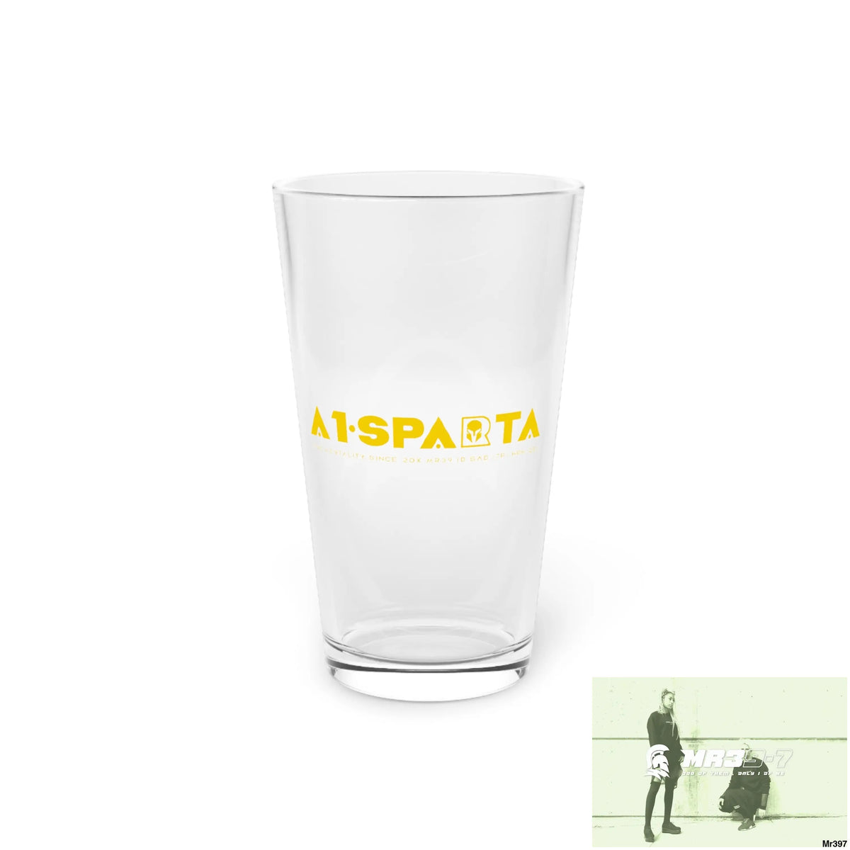 A1.Sparta Pint Glass 16oz 16oz Mug