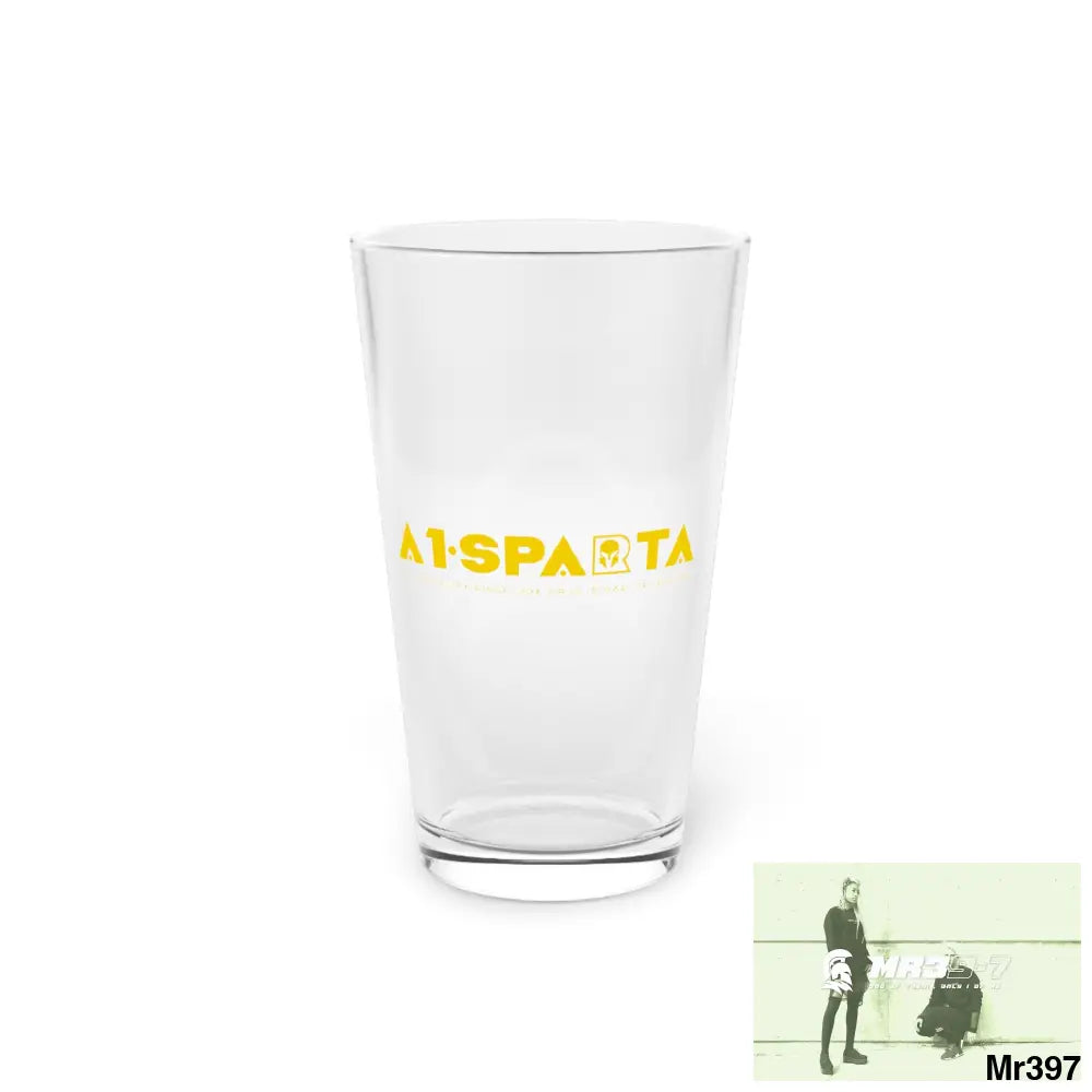 A1.Sparta Pint Glass 16oz 16oz Mug