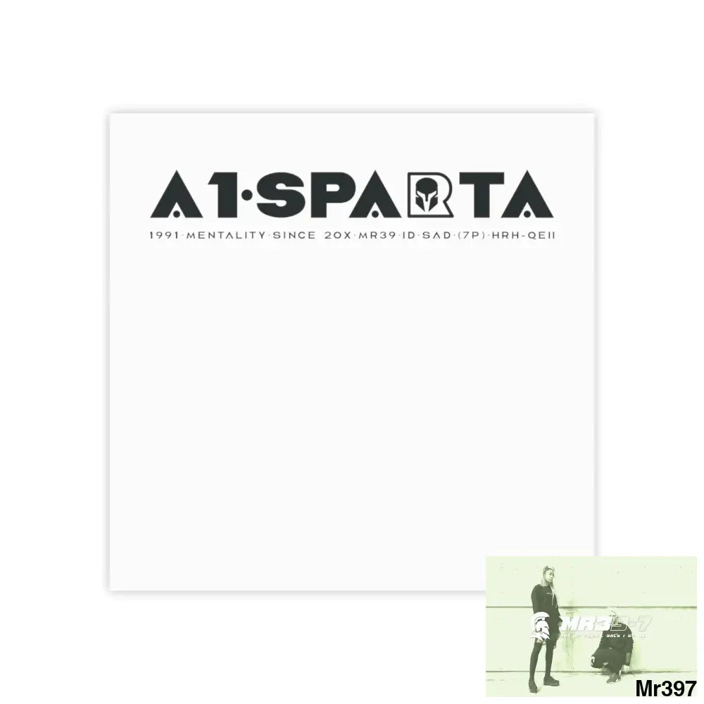 A1•Sparta Post-it® Note Pads 3’’ x 3’’ / White Paper products