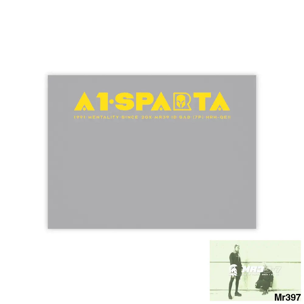 A1•Sparta Post-it® Note Pads 8’’ x 6’’ / White Paper products