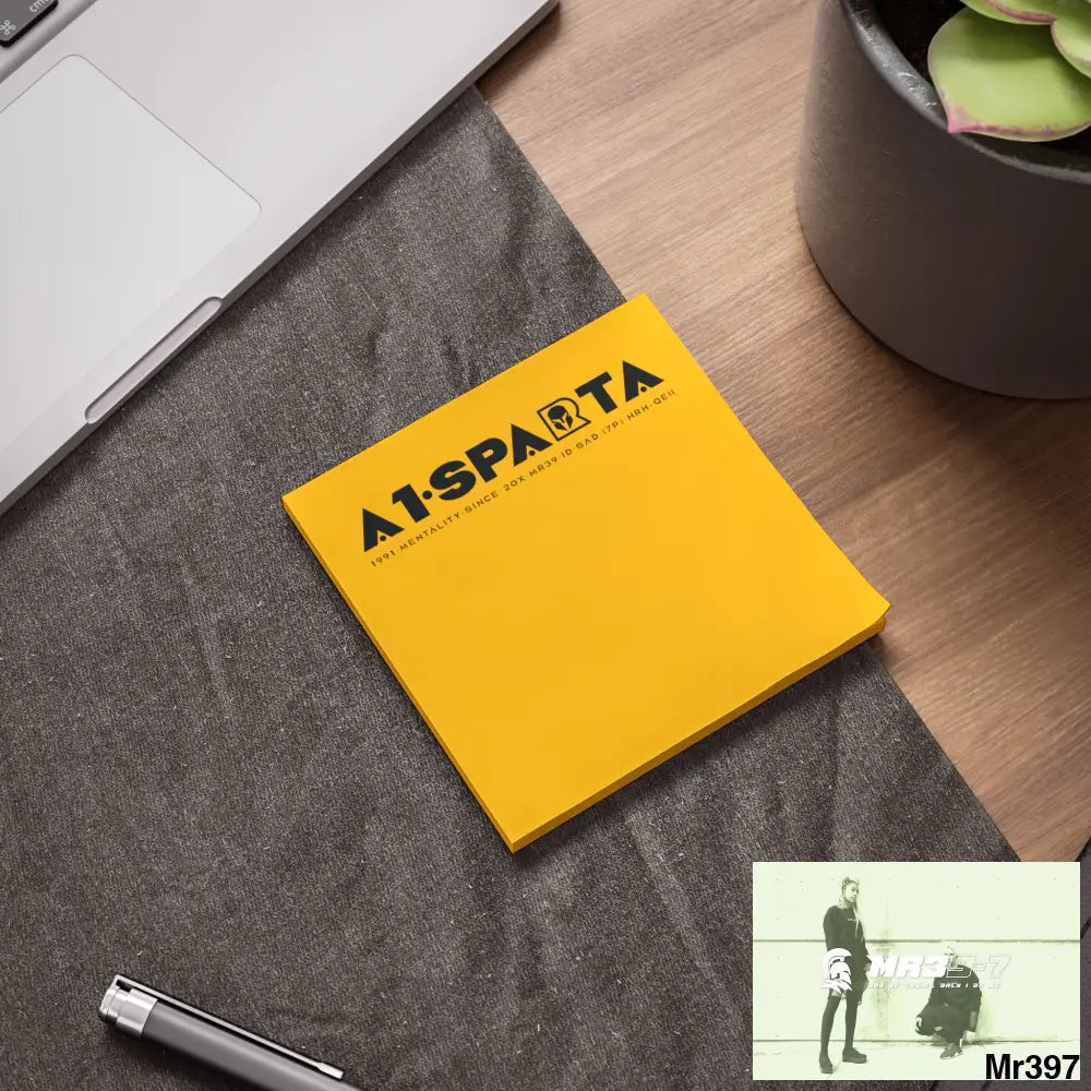 A1•Sparta Post-it® Note Pads Paper products