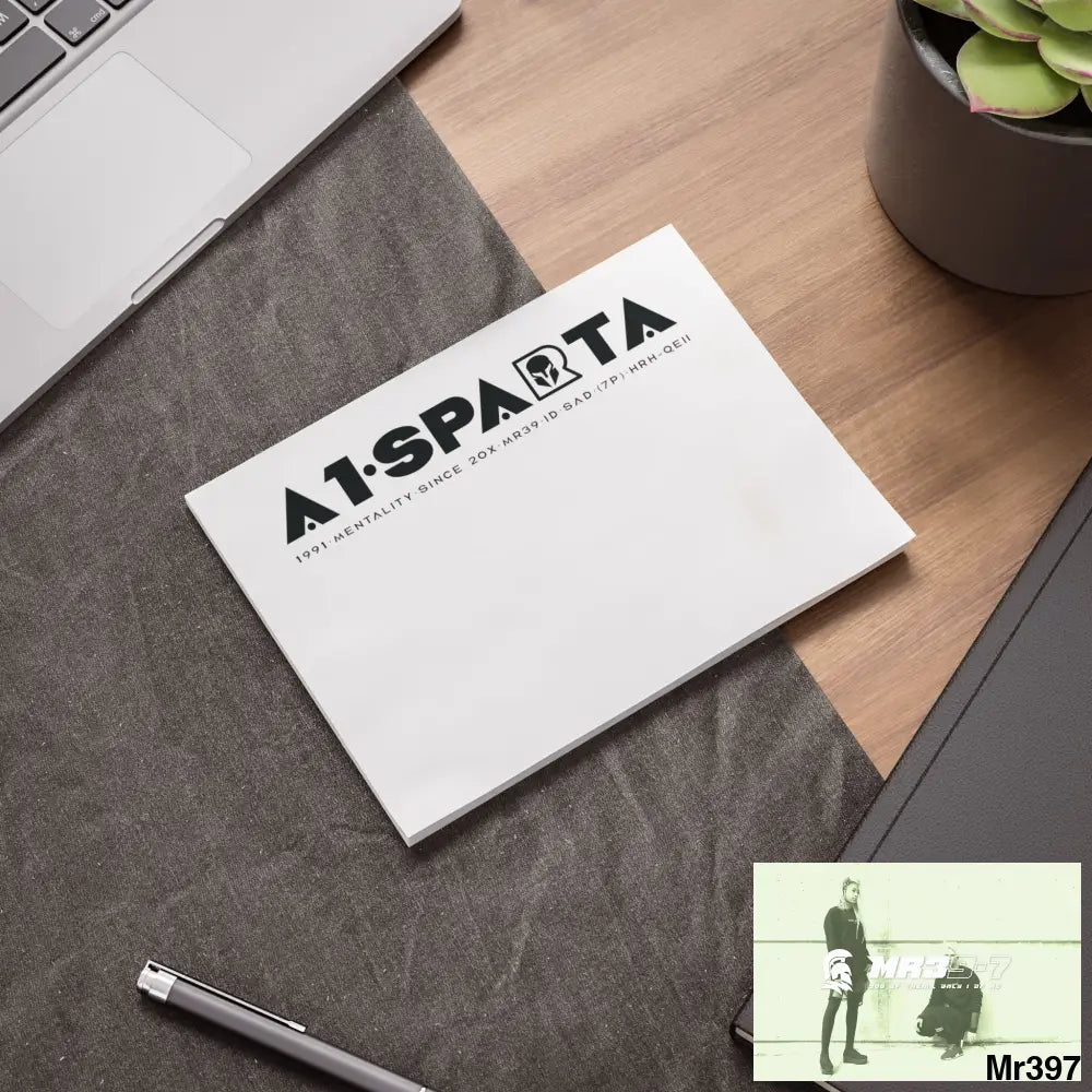 A1•Sparta Post-it® Note Pads Paper products