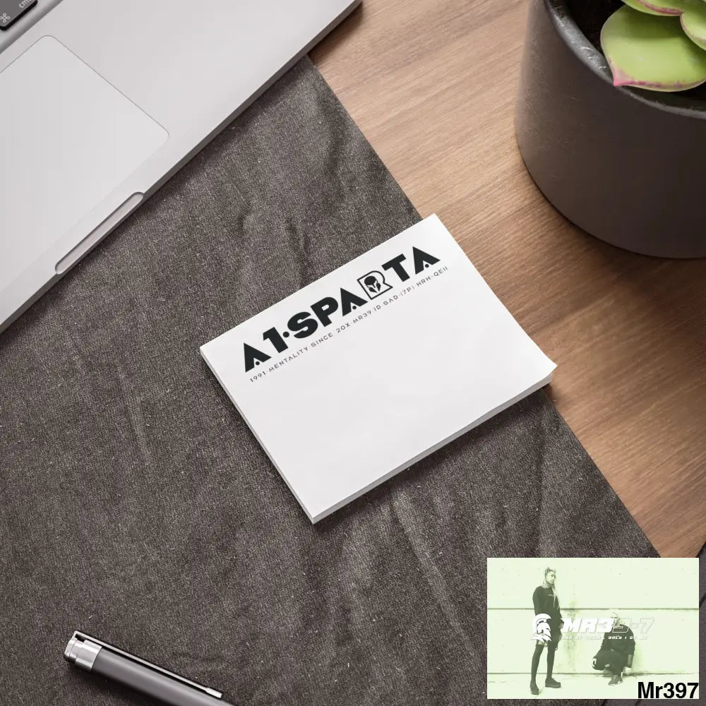 A1•Sparta Post-it® Note Pads Paper products