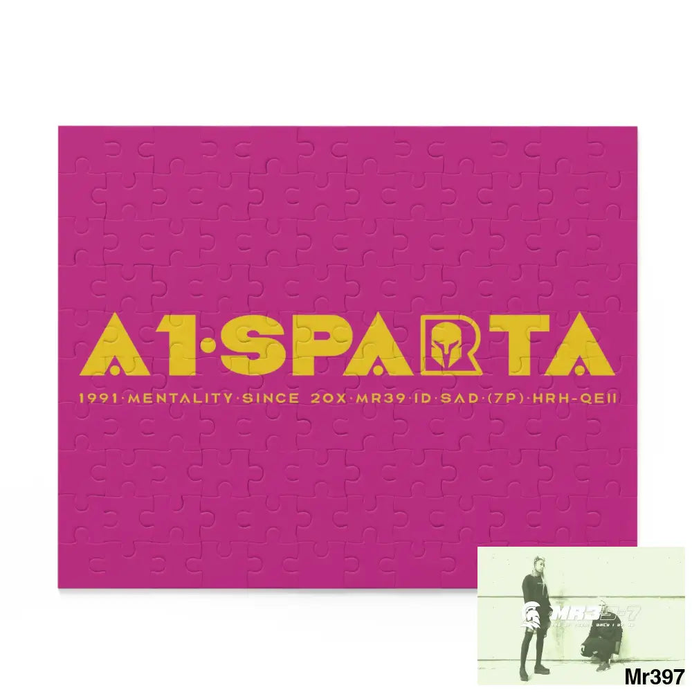 A1.Sparta Puzzle (120 252 500-Piece) 10’’ × 8’’ (120 pcs) Puzzle