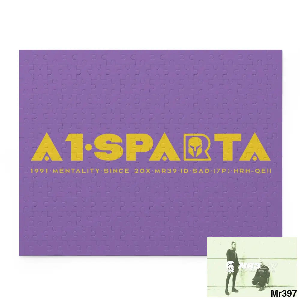 A1.Sparta Puzzle (120 252 500-Piece) 14’’ × 11’’ (252 pcs) Puzzle