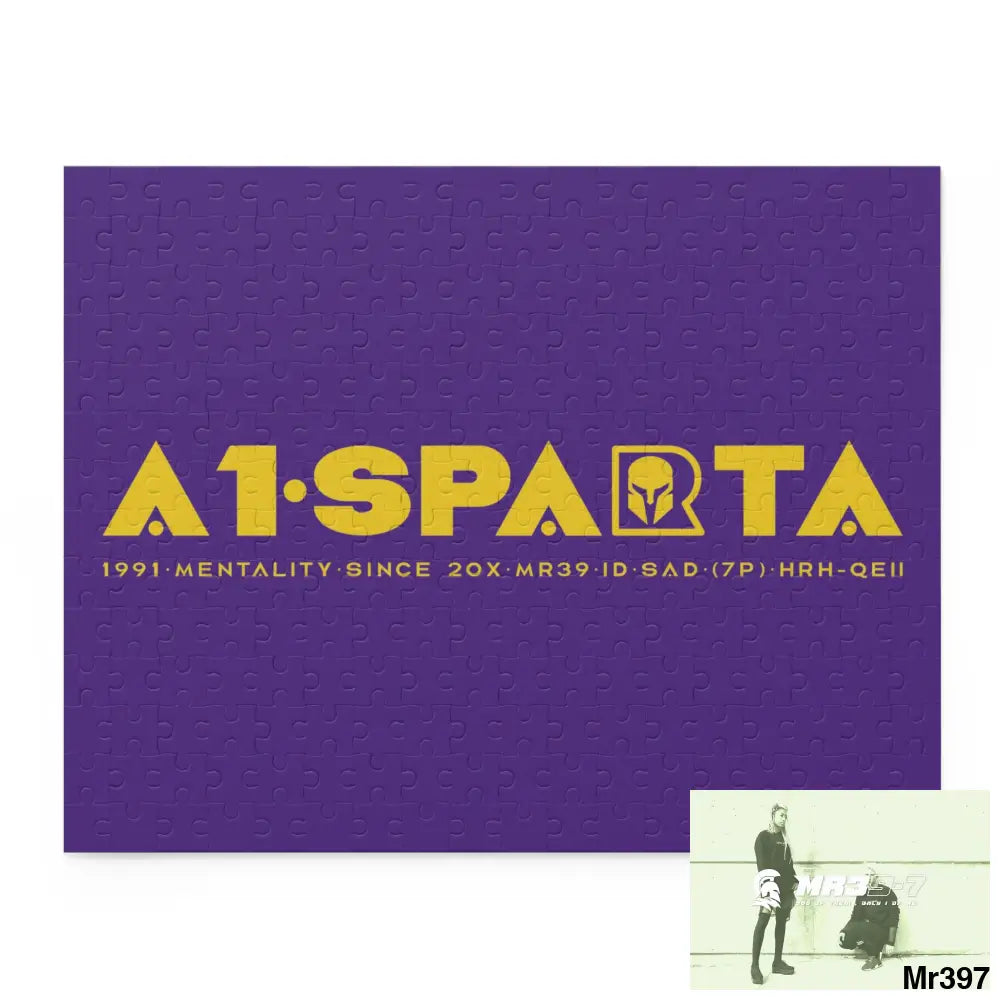 A1.Sparta Puzzle (120 252 500-Piece) 14’’ × 11’’ (252 pcs) Puzzle