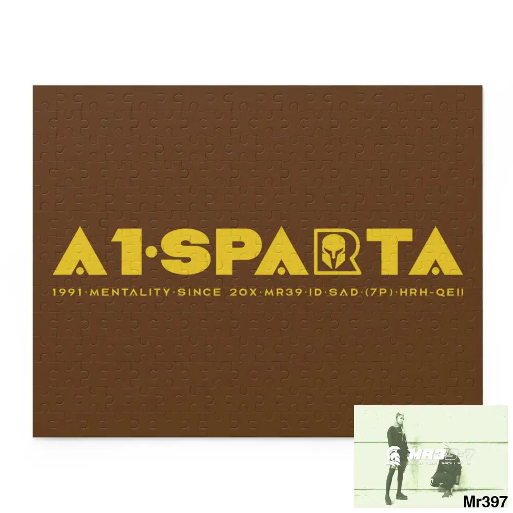A1.Sparta Puzzle (120 252 500-Piece) 14’’ × 11’’ (252 pcs) Puzzle