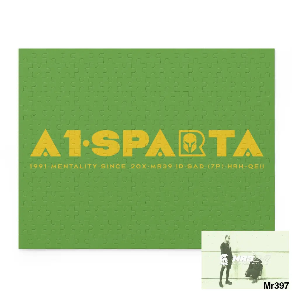A1.Sparta Puzzle (120 252 500-Piece) 14’’ × 11’’ (252 pcs) Puzzle