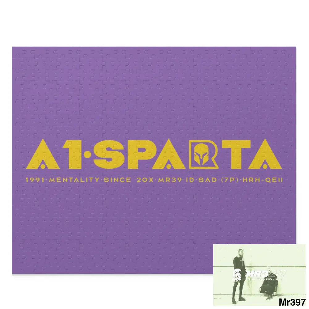 A1.Sparta Puzzle (120 252 500-Piece) 20’’ × 16’’ (500 pcs) Puzzle