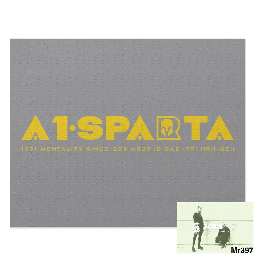 A1.Sparta Puzzle (120 252 500-Piece) 20’’ × 16’’ (500 pcs) Puzzle