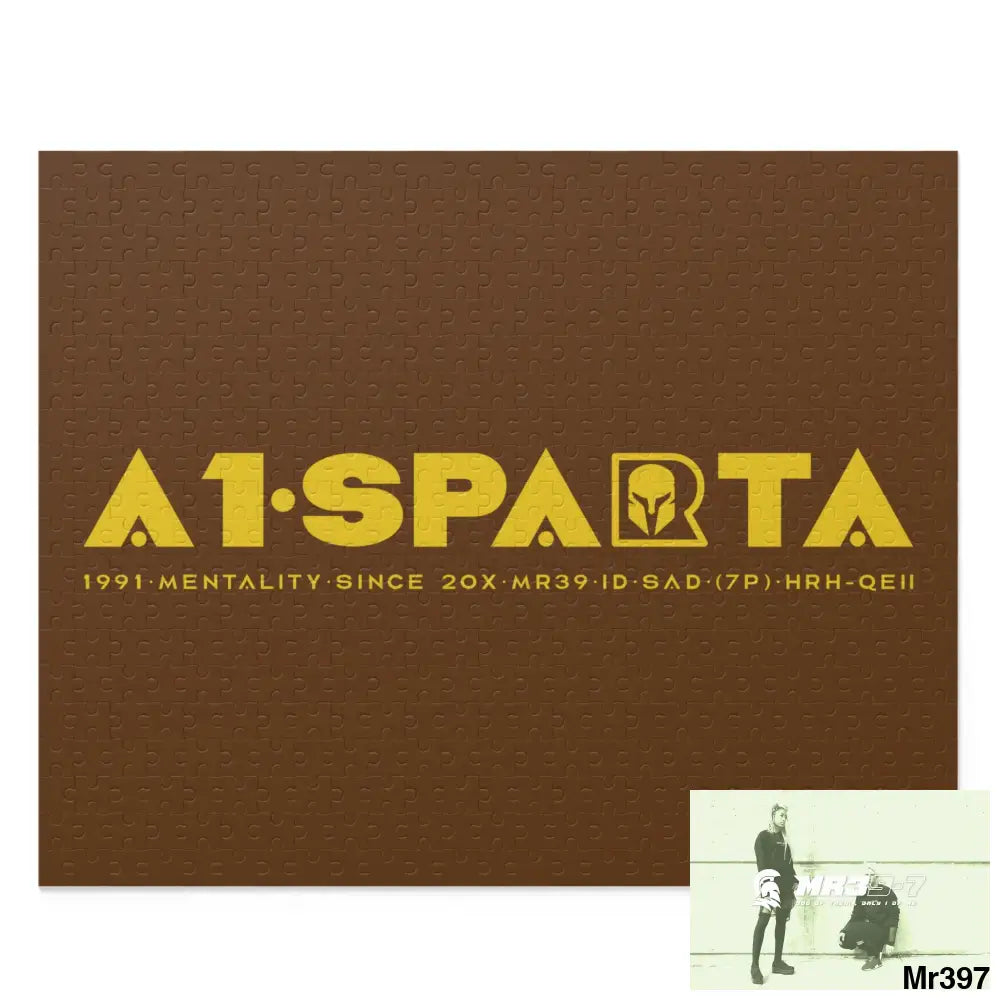 A1.Sparta Puzzle (120 252 500-Piece) 20’’ × 16’’ (500 pcs) Puzzle