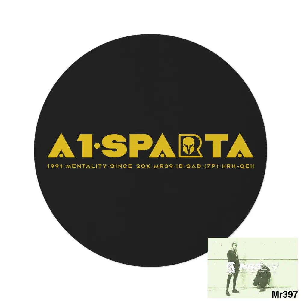 A1.Sparta Round Rug 60’’ × 60’’ Home Decor