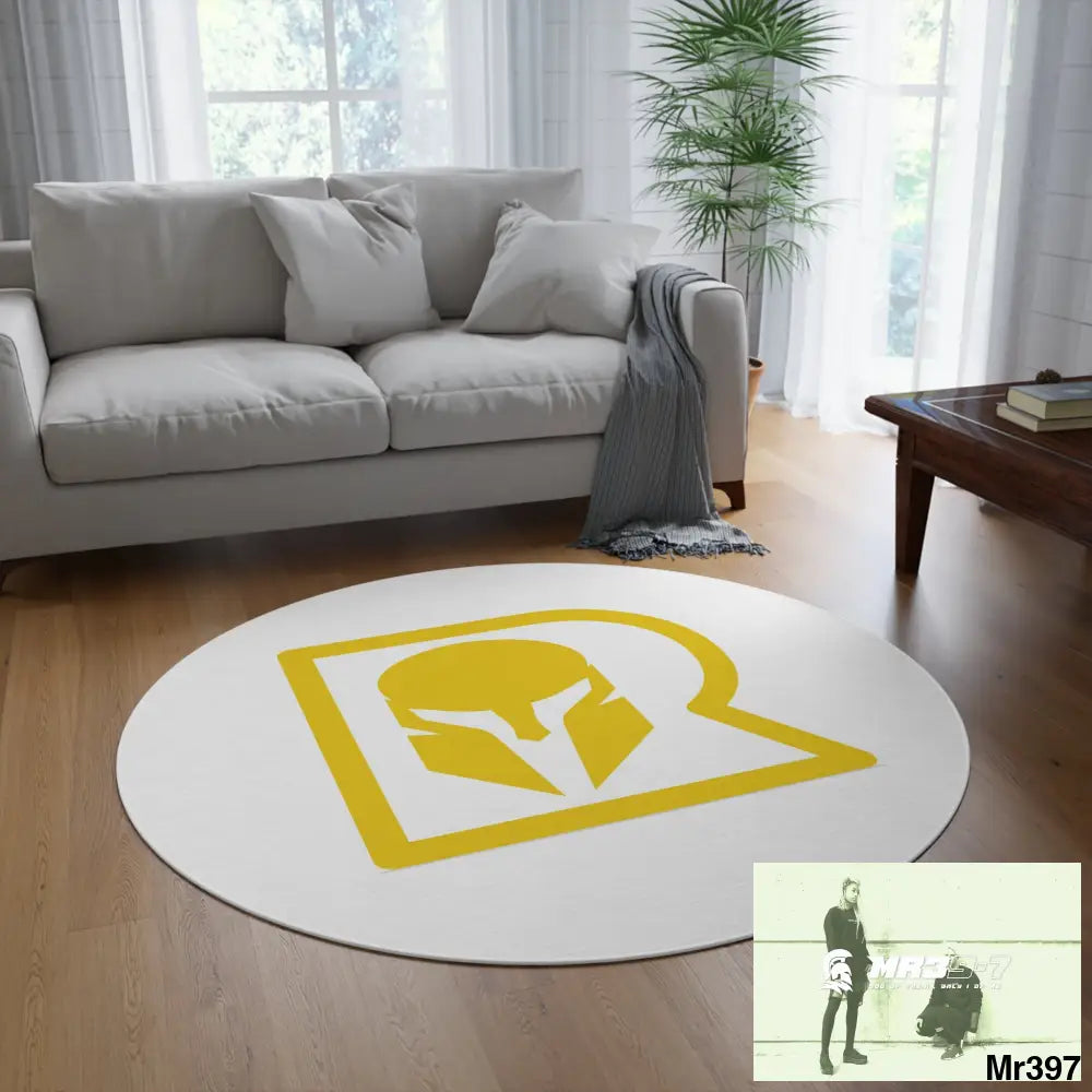 A1-Sparta Round Rug 60’’ × 60’’ Home Decor