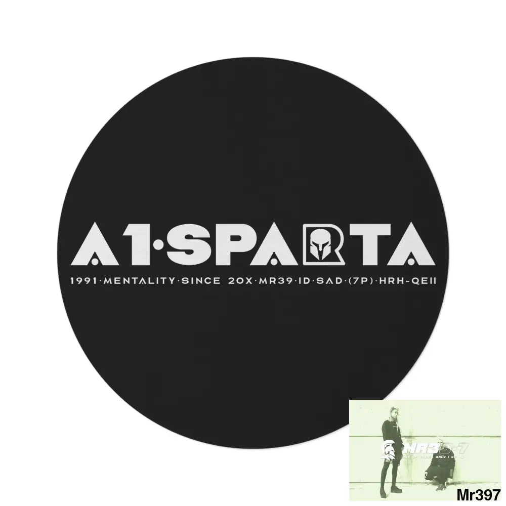 A1•Sparta Round Rug 60’’ × 60’’ Home Decor