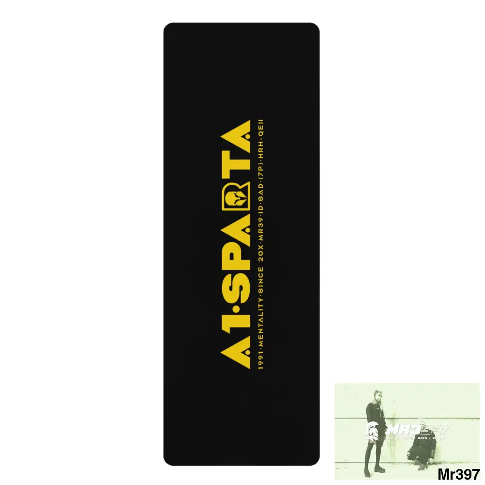 A1-Sparta Rubber Yoga Mat 24” x 68” Home Decor