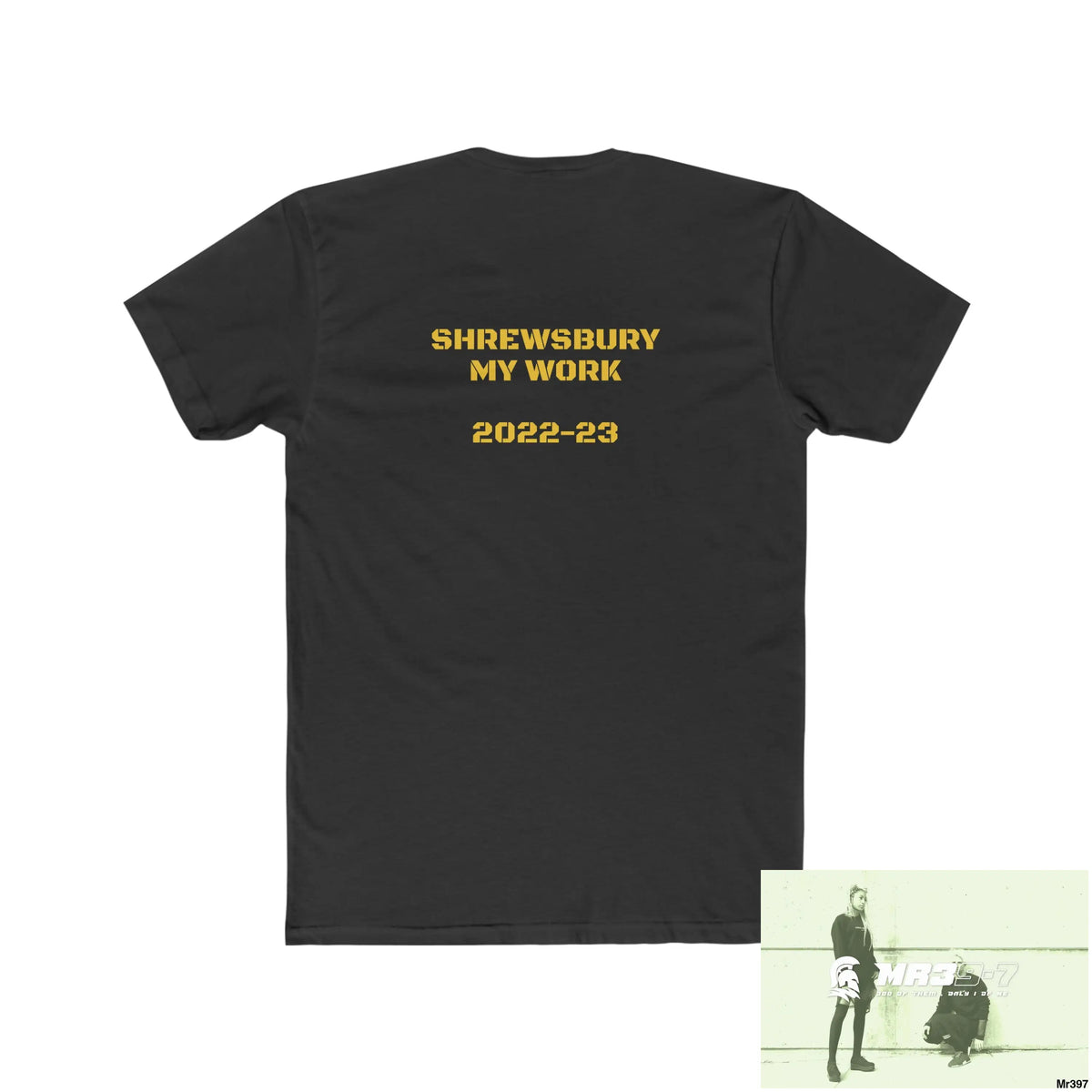 A1-Sparta Shrewsbury My Work 2022-23 - Men’s Cotton Crew Tee T-Shirt
