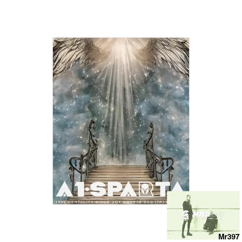 A1 Sparta stairway to heaven. Matte Vertical Posters Poster