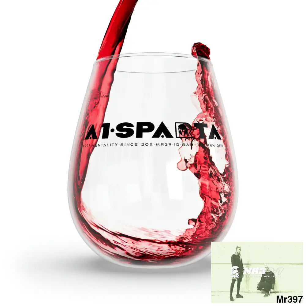 A1.Sparta Stemless Wine Glass 11.75oz 11.75oz Mug