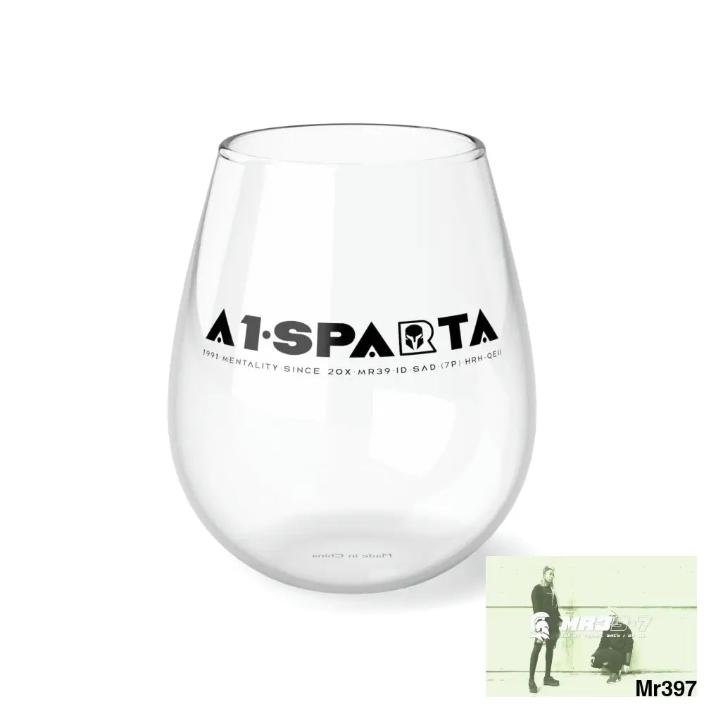 A1.Sparta Stemless Wine Glass 11.75oz 11.75oz Mug