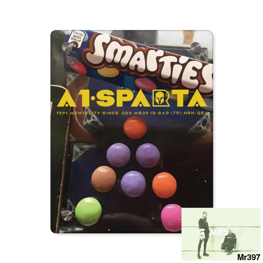 A1-Sparta Straight of the Train Via Kenya - Barmouth June 2015 A1-School Acrylic Wall Art Panels 8″ x 10″ (Vertical)