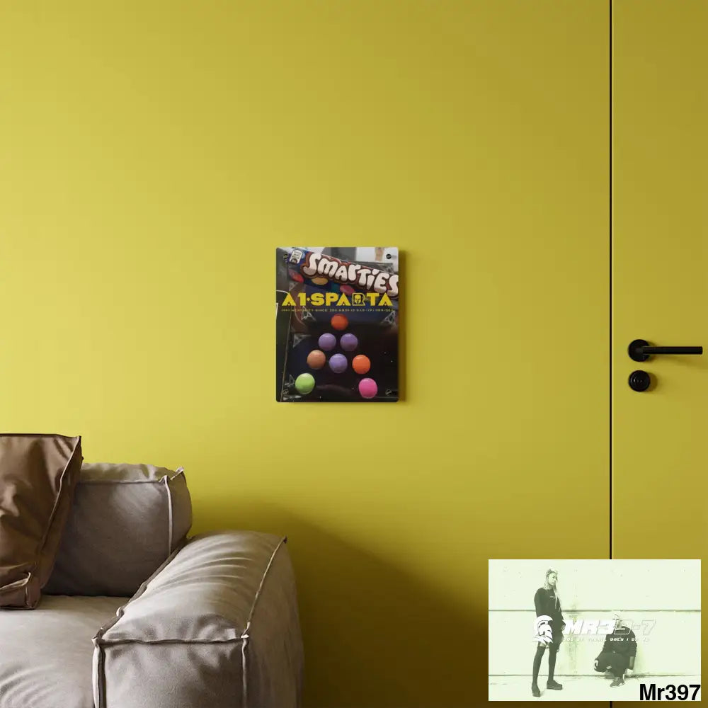 A1-Sparta Straight of the Train Via Kenya - Barmouth June 2015 A1-School Acrylic Wall Art Panels Home Decor