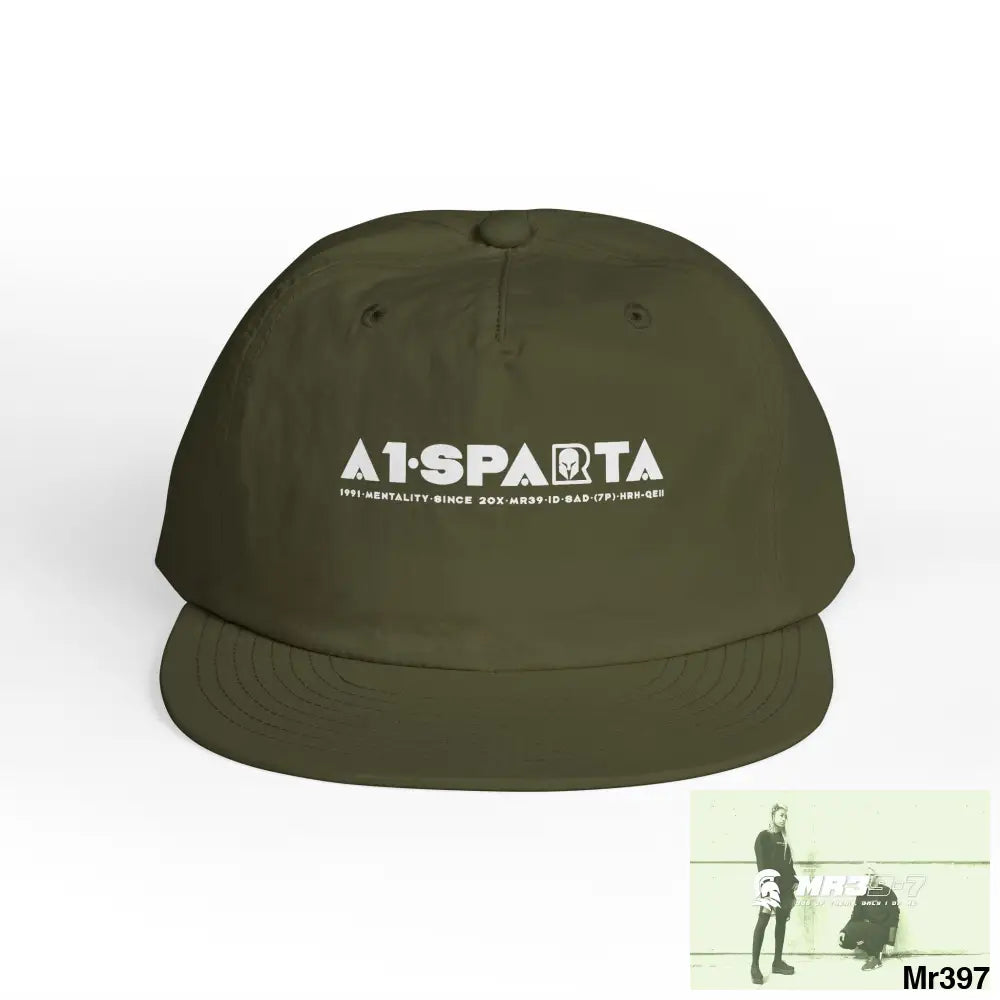 A1 SPARTA Surf Cap - Beach Vibes Summer Accessory Surfing Gift Casual Wear Outdoor Cap Army / One size Hats
