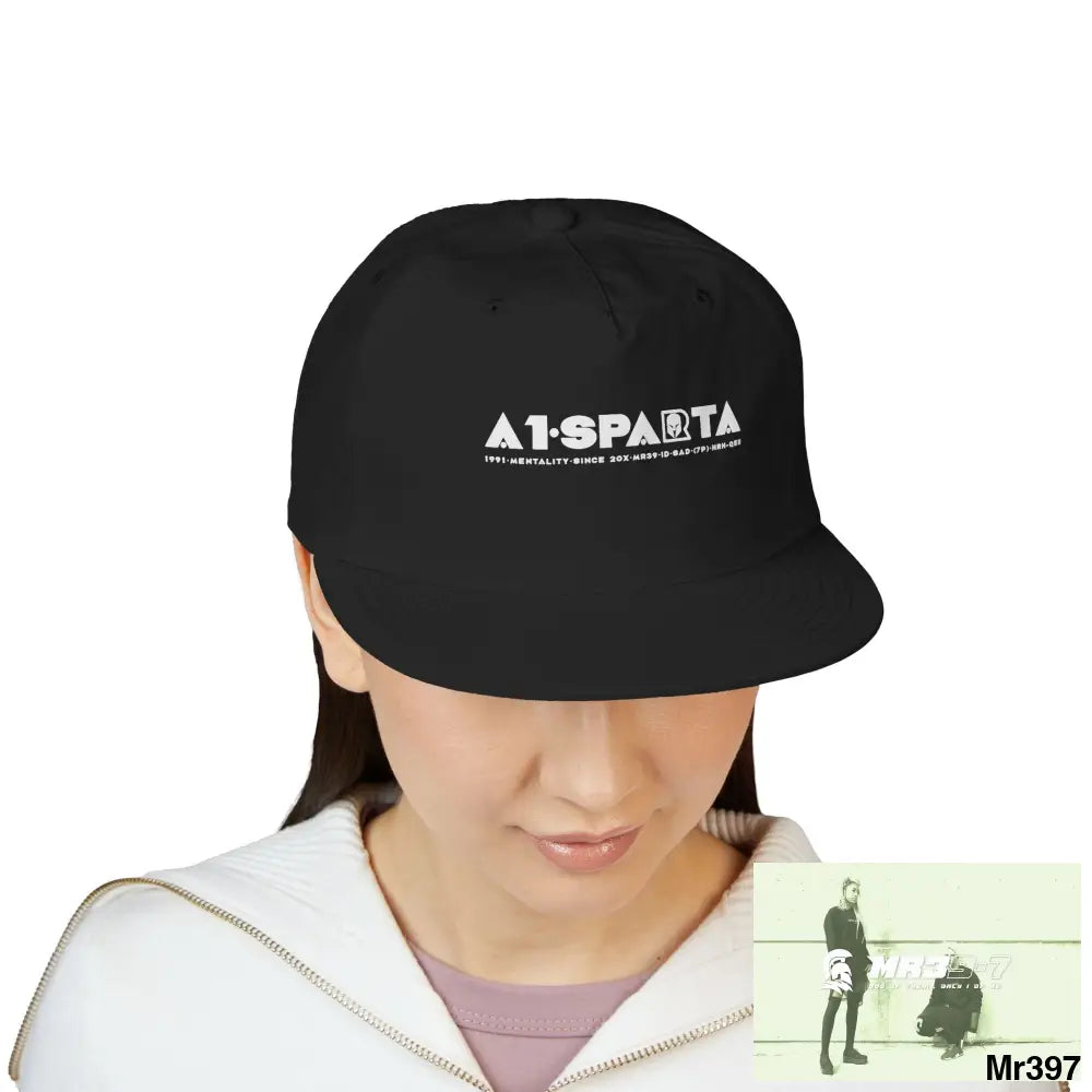 A1 SPARTA Surf Cap - Beach Vibes Summer Accessory Surfing Gift Casual Wear Outdoor Cap Black / One size Hats