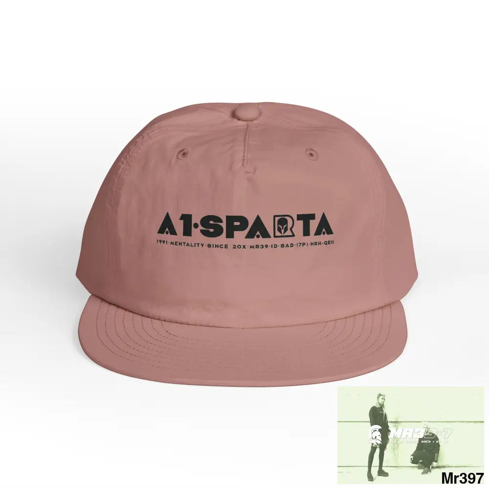 A1 SPARTA Surf Cap - Beach Vibes Summer Accessory Surfing Gift Casual Wear Outdoor Cap Hazy Pink / One size Hats