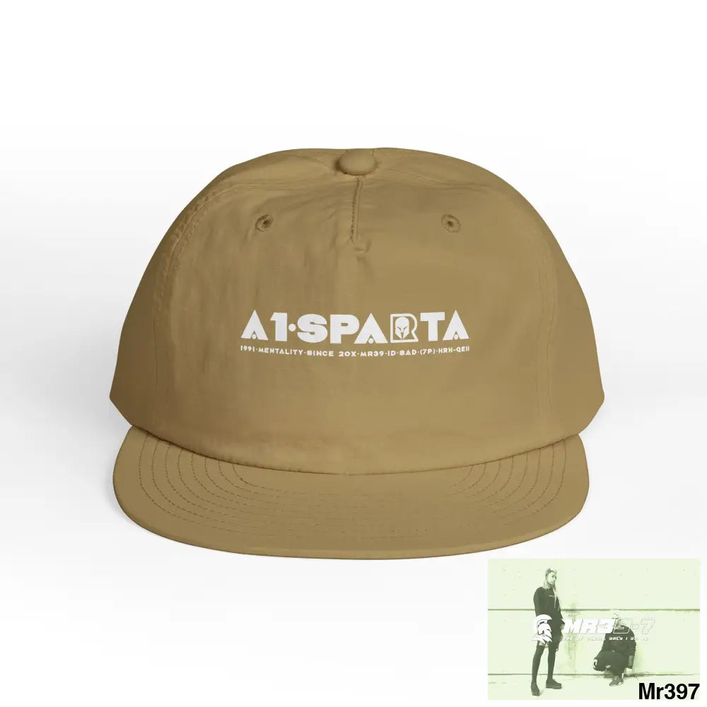 A1 SPARTA Surf Cap - Beach Vibes Summer Accessory Surfing Gift Casual Wear Outdoor Cap Khaki / One size Hats