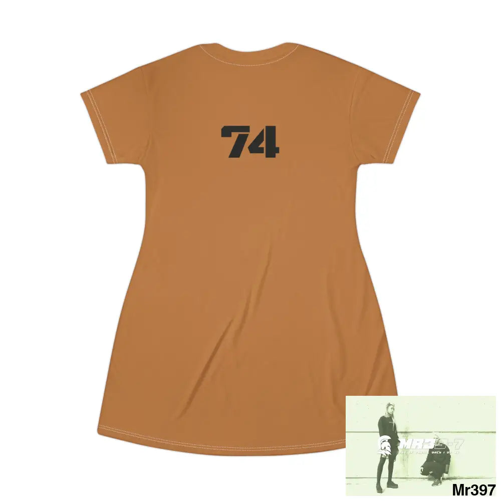 A1-Sparta T-Shirt Dress (AOP) All Over Prints