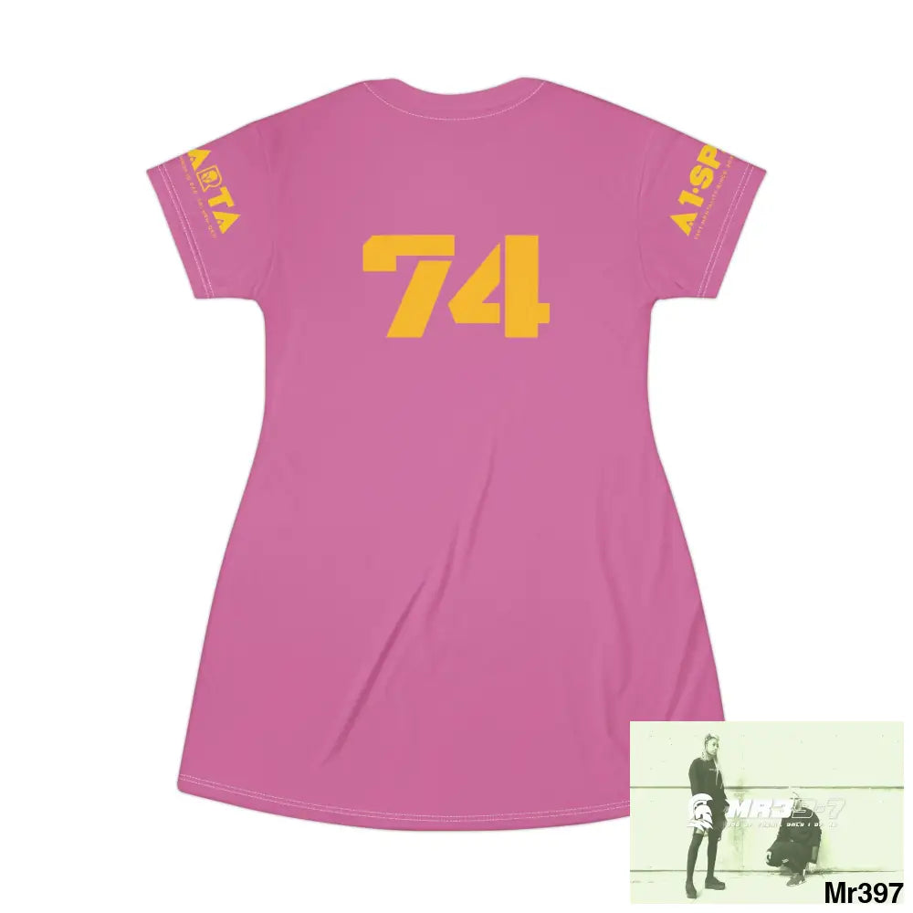 A1-Sparta T-Shirt Dress (AOP) All Over Prints