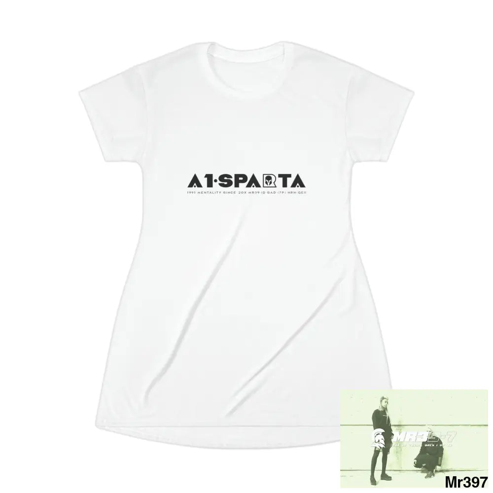 A1-Sparta T-Shirt Dress (AOP) All Over Prints