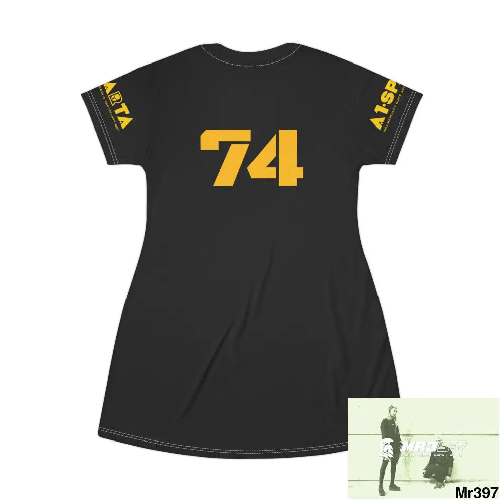 A1-Sparta T-Shirt Dress (AOP) All Over Prints