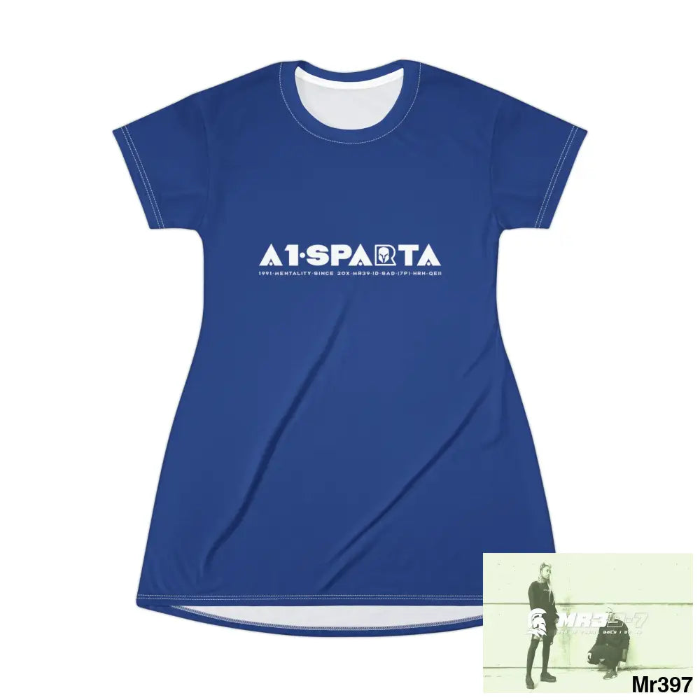 A1-Sparta T-Shirt Dress (AOP) All Over Prints